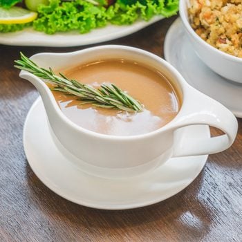 Close up of Gravy sauce.; Shutterstock ID 502223098; Job (TFH, TOH, RD, BNB, CWM, CM): TOH