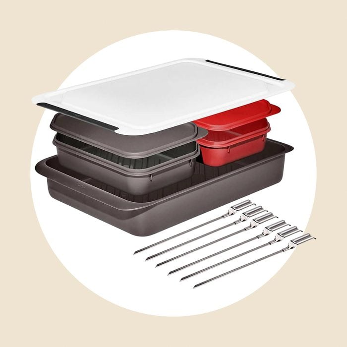 Grilling Prep And Carry System