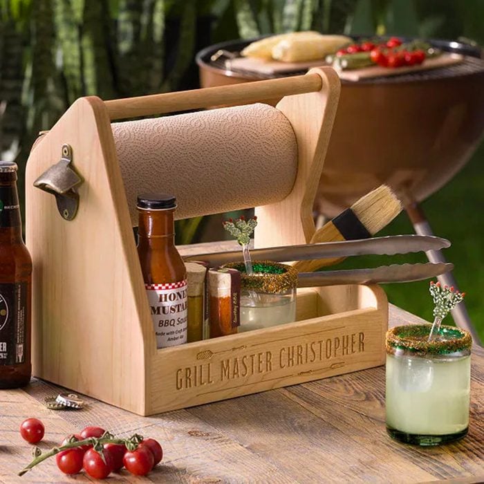 Grillmaster's Cookout Caddy Ecommm Via Uncommongoods.com