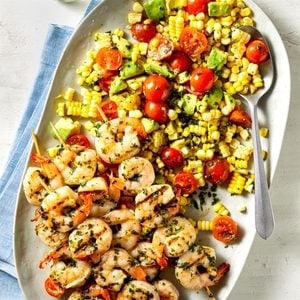Pesto Corn Salad With Shrimp Exps Ft25 170439 Ec 0326 6